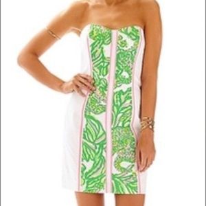 NWT Lilly Pulitzer White Angela Dress Size 0